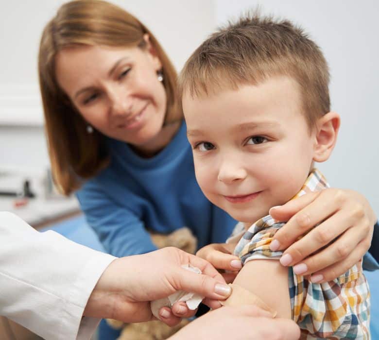 Child Patient Immunizations Parent Pediatrician Gentle Care Bandaid